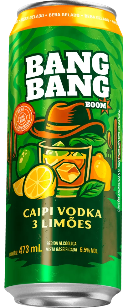 Caipi Vodka 3 Limões